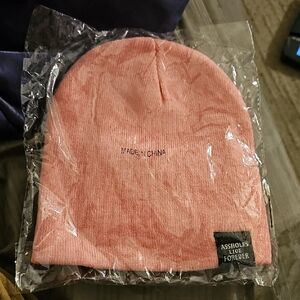 Pink Beanie Hat